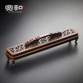 宽和香炉彷古家用室内卧式 宣德炉摆件创意香盒 线香檀香炉茶道中式