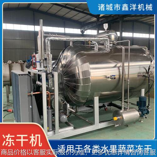 水果真空冻干机 药品真空冷冻机 蔬菜益生菌饮料真空冷冻设备现货