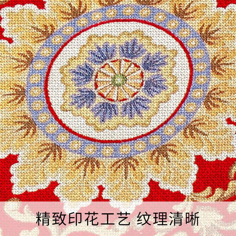 实木楼梯踏步垫红色喜庆家用台阶防滑垫可擦洗旋转楼梯专用地毯