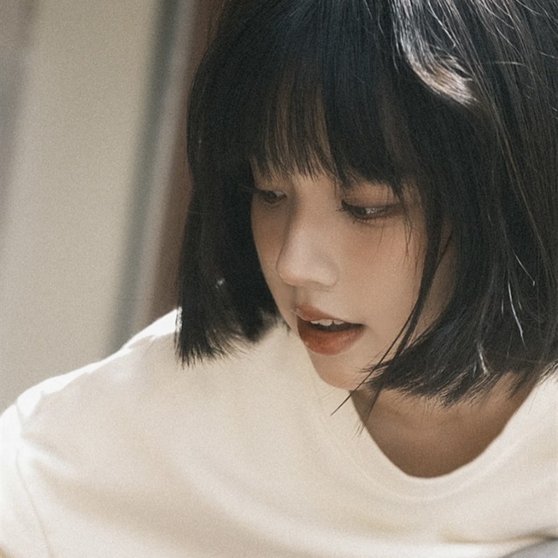 假发女短发短直发仿真人光头女士波波头自然整顶圆脸黑色全头套
