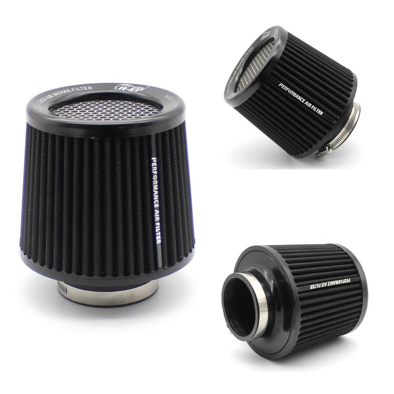 汽车改装进气蘑菇空滤60/63/70/76/83/90/101mm口径高流量冬茹头