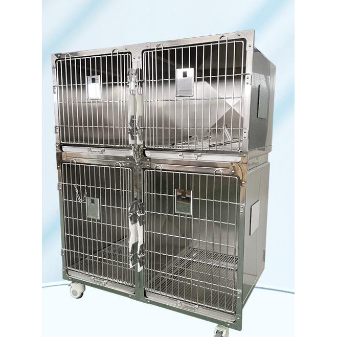 不锈钢宠物笼红外恒温氧仓笼猫狗寄养压缩输液笼