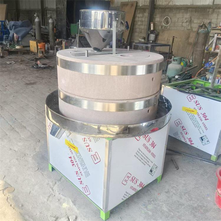 GBY动低温低速商用电石磨五谷杂粮粉米豆浆磨浆机浆食品肠加工研