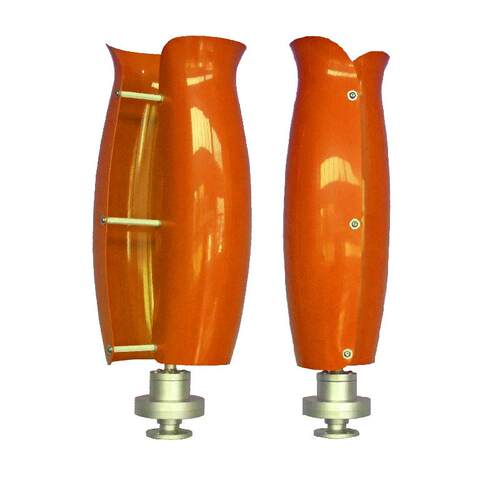 郁金香型风力发电机100W12V10-100W外0形0美观