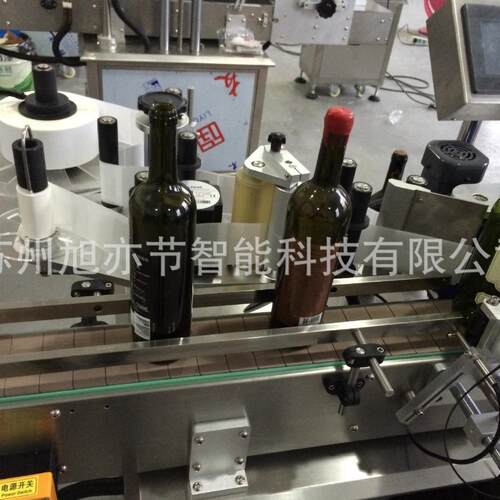 农自动裹贴标签机全ACS器胶不干商标自动化贴打印日标期一体机
