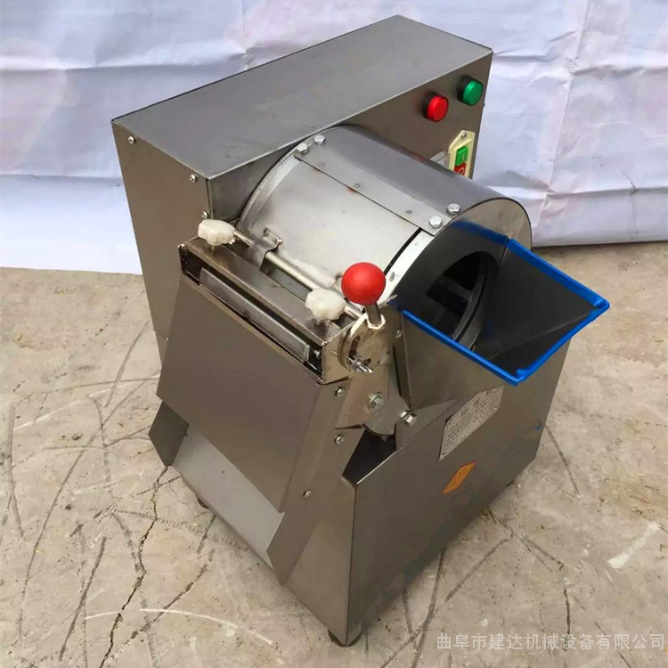 自动商用切瓜机 顺然 茄子切丝机 豆干切片机直立式切菜机