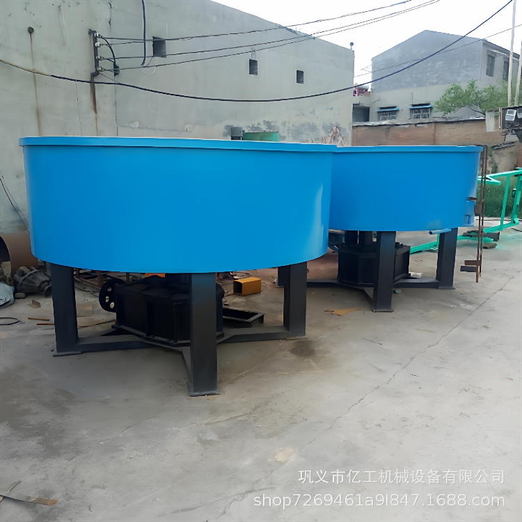 不锈钢平口轮碾搅拌机加厚煤炭双滚轮碾压混合机一台也是价