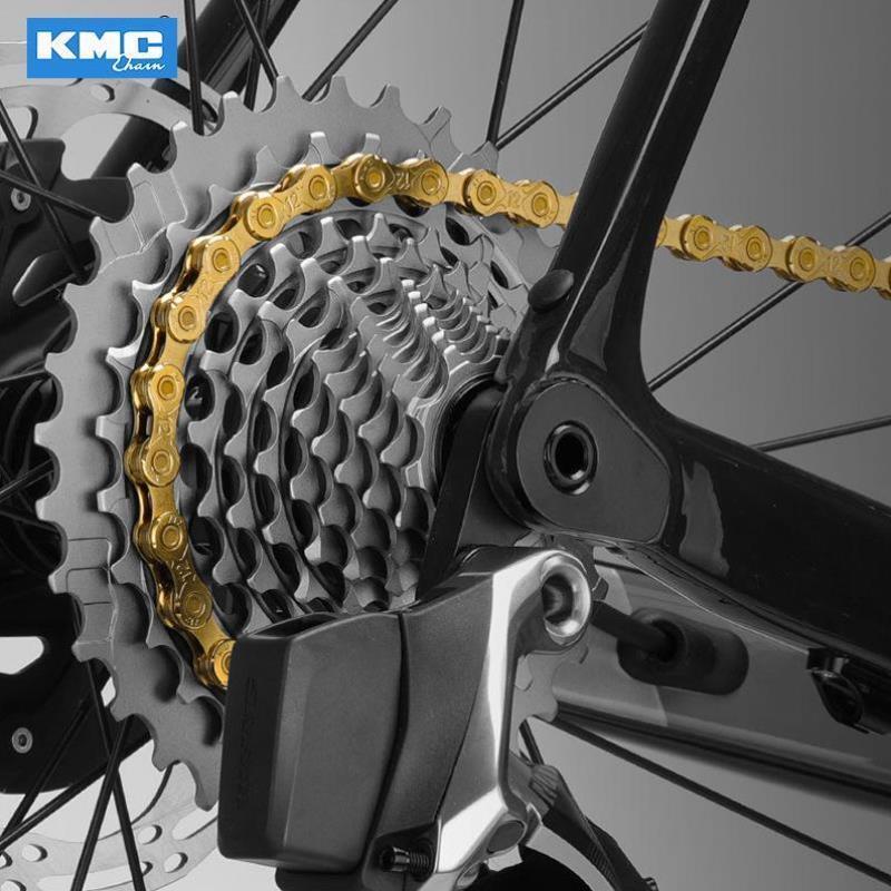 kmc链条速9/10山地公路8/11自行车12变速桂盟车x11x单链子x12x9