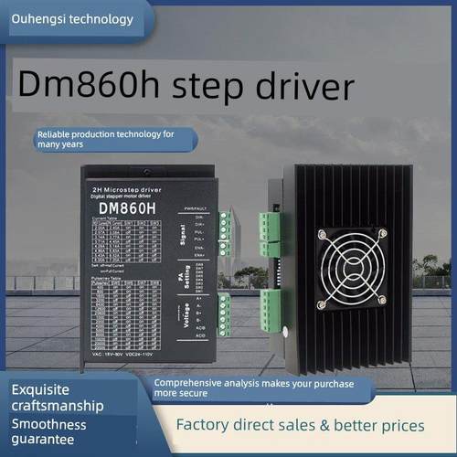 步进驱动直流电机两相步进电机升级驱动套装Dm860H驱动