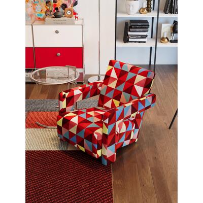 Utrecht乌德勒扶手单人沙发椅意式客厅民宿会客洽谈休闲设计师