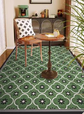 高级感露天走廊阳台绿色地垫防水防晒可擦洗免洗休闲 喝茶防滑地