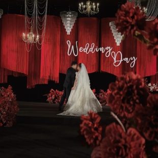 婚庆线帘子流苏2023年流苏客厅隔断帘子婚礼舞台背景装 特密款 饰帘