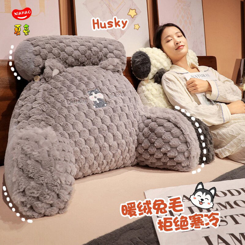 床头靠垫软包大靠背孕妇床上哺乳靠枕学生宿舍玩手机沙发抱枕冬季,居家布艺,床头靠垫,淘宝优惠券,粉丝福利购,淘宝优惠卷