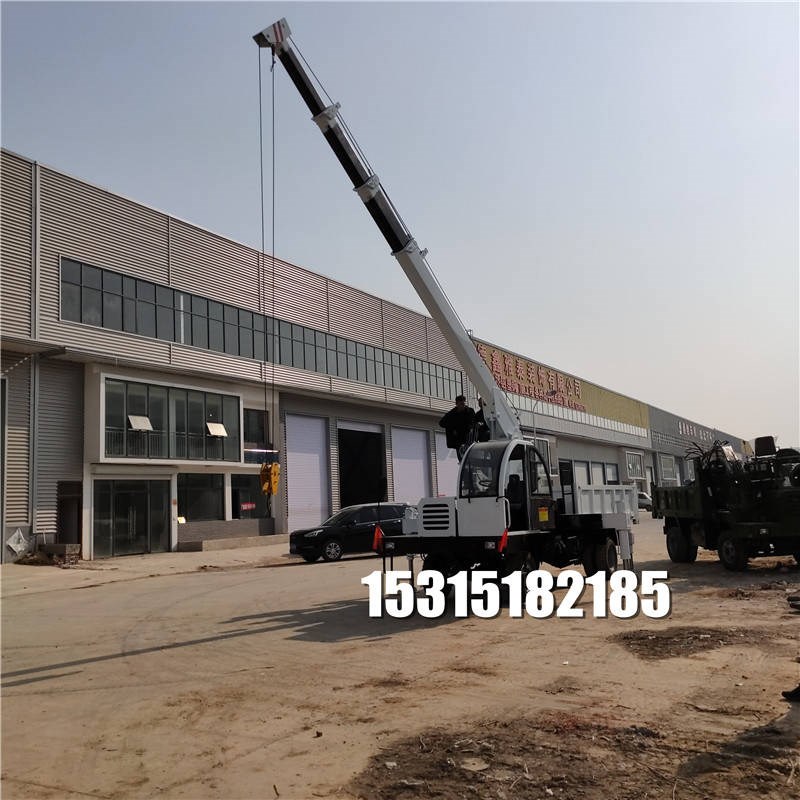 新款5吨四不像随车吊o运输起重两用 360度旋转 工程建筑园林建设