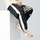 垂感男士 潮 秋季 下装 大码 运动裤 长裤 男士 新款 子男宽松休闲裤 胖子裤