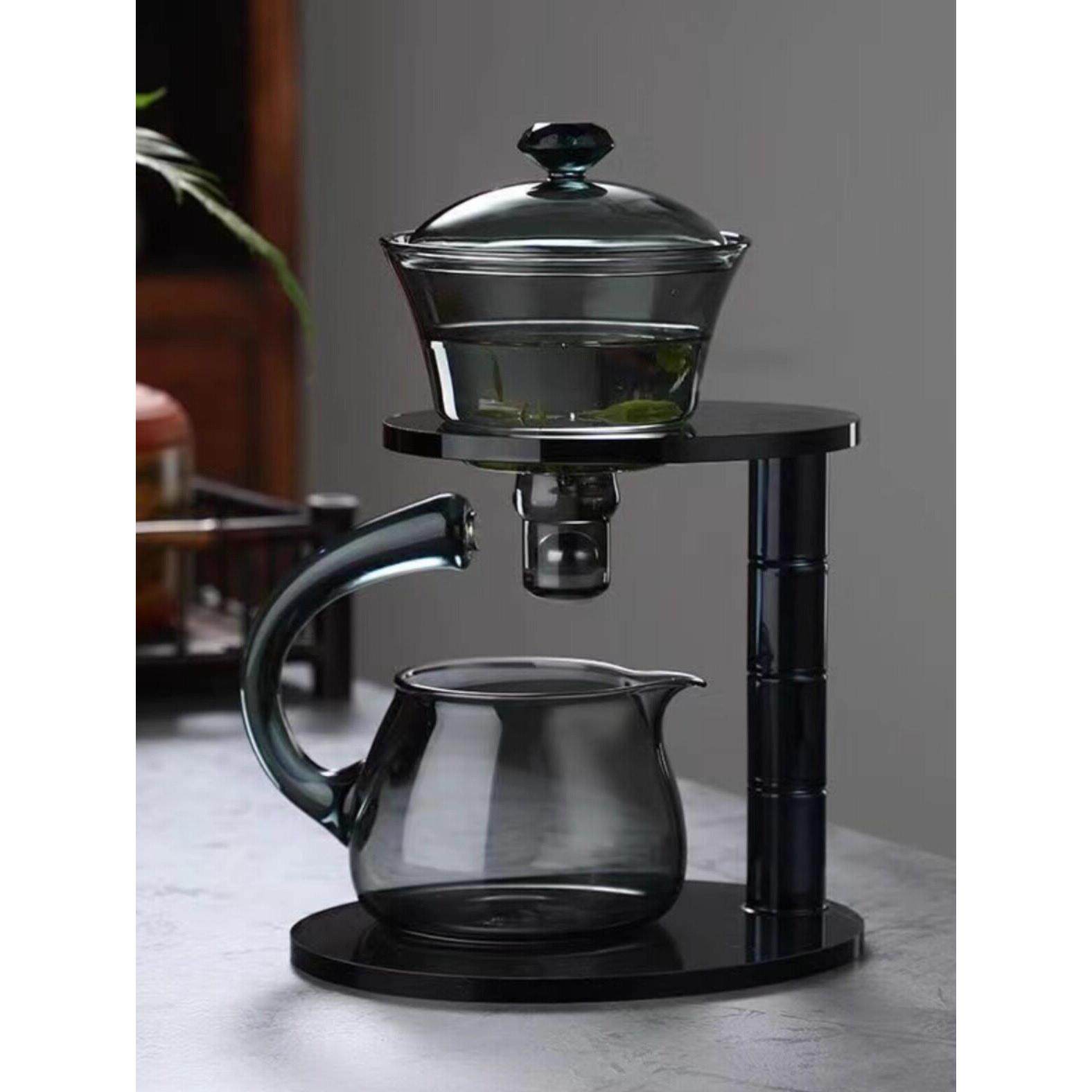 新款懒人泡茶器磁吸茶壶家用功夫茶具套装高档茶具半全自动泡茶器
