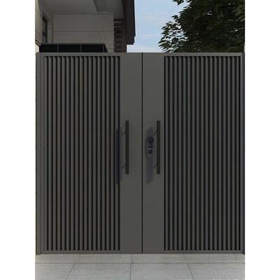 百搭现代加厚铝合金庭院院门乡村自建房大门院落入户简约大气大门
