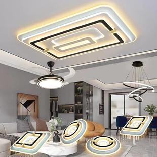 LED客厅灯北欧后现代吸顶灯大气家用卧室简约灯饰灯具 2024新款