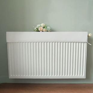 饰罩防尘罩布艺防熏遮挡盖布半包暖气罩套 现代极简暖气片罩家用装