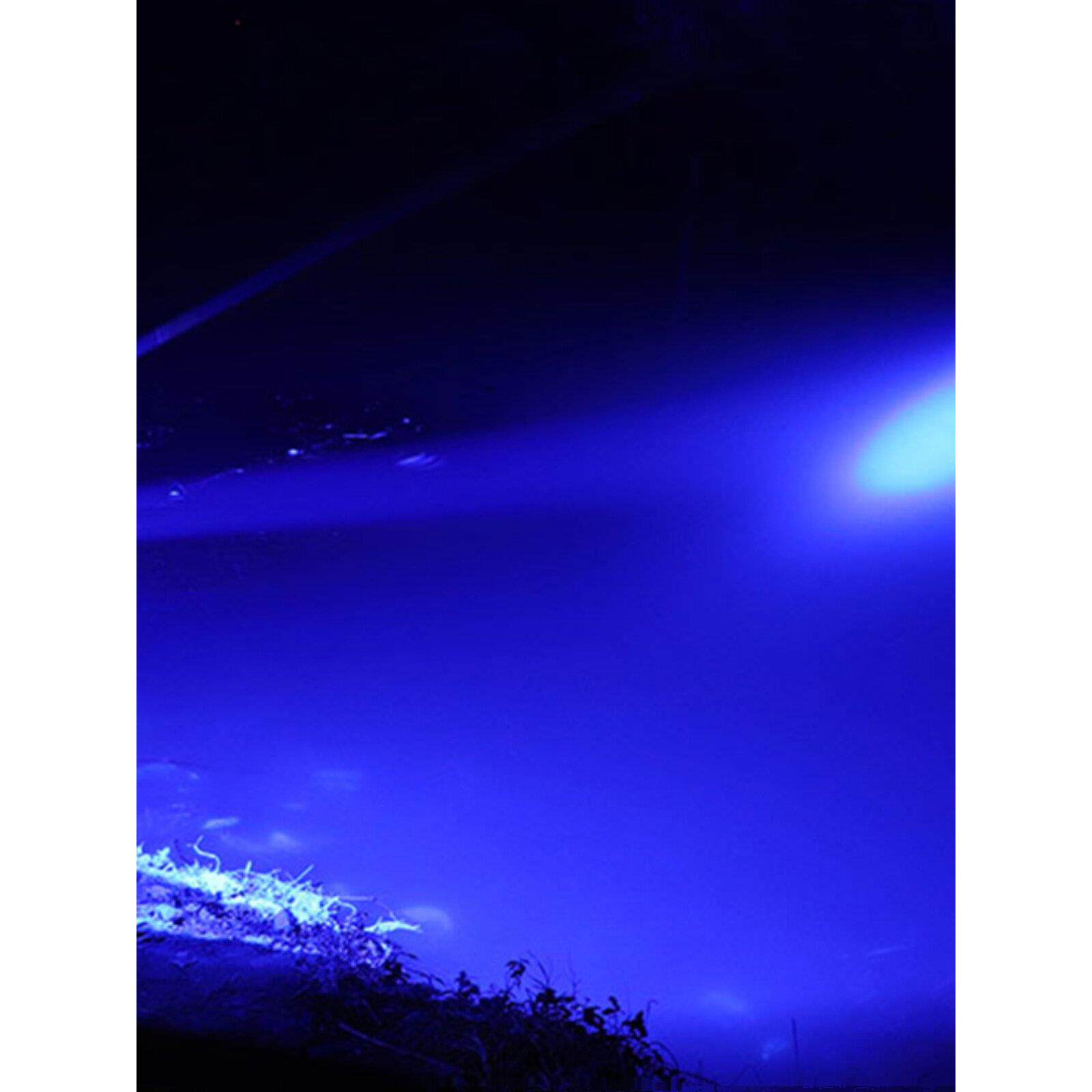 超亮感应蓝光夜钓灯照漂可装支架夜钓蓝光照漂头灯强光钓鱼灯充电