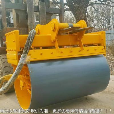 多功能挖筒夯高频山滚筒夯实机机矿专用滚振RQS动平板夯