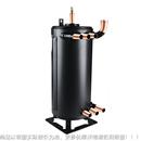 换热泵热器高温效罐地源冷水吸热壳高效罐管式 凝蒸发器配件六水路