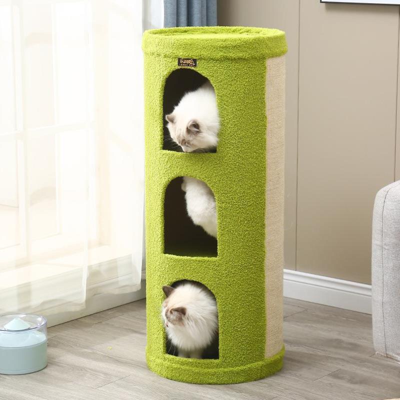 网红树洞猫窝猫爬架猫窝一体猫别墅四季通用冬季保咪窝猫抓板
