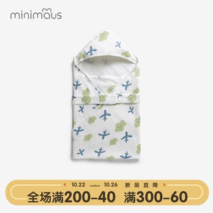 包被纯棉纱布四季 新生裹巾产房包布 薄款 婴儿抱被初生襁褓包巾夏季