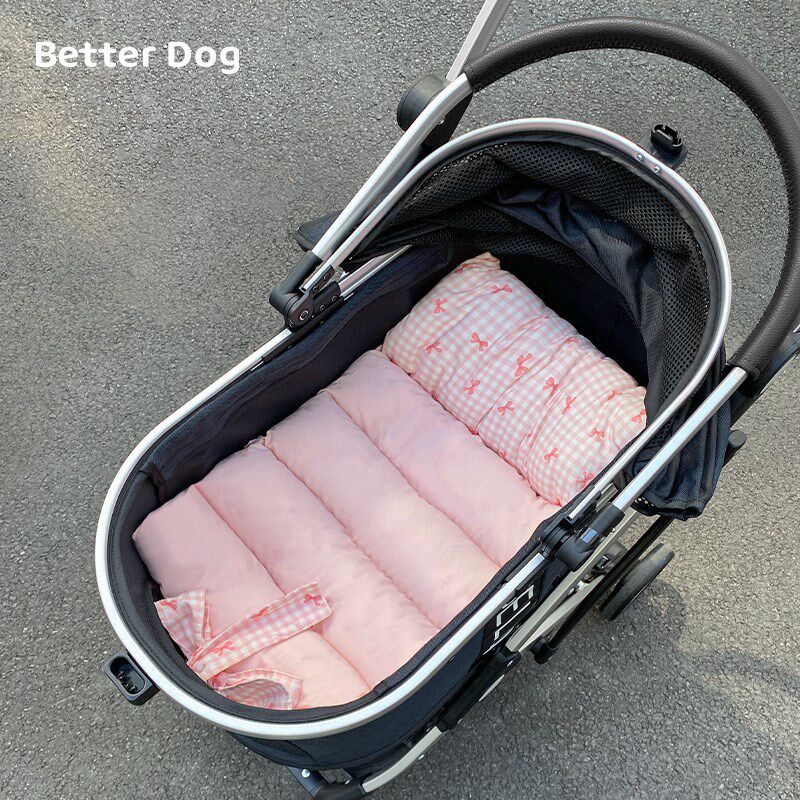 狗推车垫子睡觉用四季通用狗狗睡垫棉布软垫宠物床垫网红床猫垫子