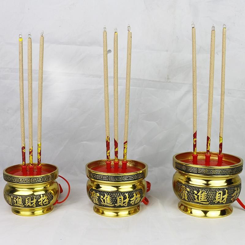 电子香炉插电家用纯铜室内供奉供佛电香炉led长明灯财神烛台蜡烛,家居饰品,香薰炉,淘宝优惠券,粉丝福利购,淘宝优惠卷