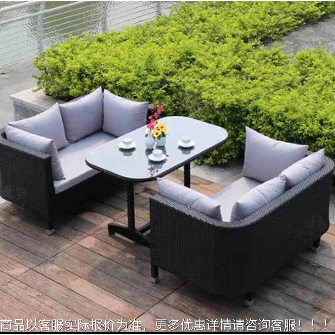 户外沙发组三阳件套合台休闲藤656编沙发酒店露台藤椅防家水防晒,住宅家具,户外沙发,淘宝优惠券,粉丝福利购,淘宝优惠卷