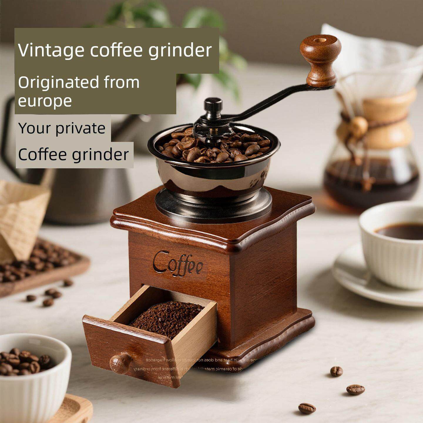手摇磨豆机便携式手冲咖啡套装器具咖啡豆研磨机手磨咖啡机磨豆器