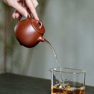 【畅陶】宜兴紫砂壶手工茶壶名家李晓璐套装茶具底槽清小高石瓢