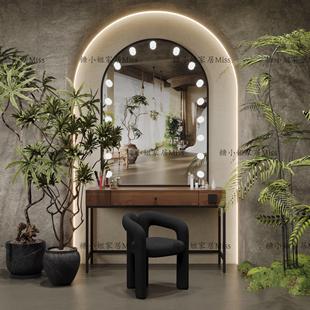 婚纱摄影店专业带灯化妆台美容院彩妆学校化妆师专用工作室化妆台