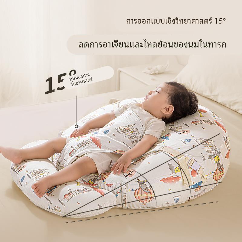 婴儿防吐奶斜坡垫防溢奶呛奶斜坡枕新生儿躺喂奶神器靠垫哺乳枕头