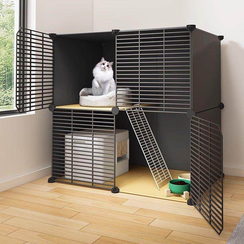 猫笼子家用室内超大空间猫窝猫厕所一体猫别墅猫屋爬架养猫专用笼,宠物/宠物食品及用品,猫笼子/猫别墅,淘宝优惠券,粉丝福利购,淘宝优惠卷