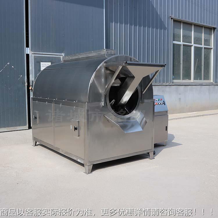 小型滚筒炒籽机FBY厂家 瓜子油生炒料 榨机配套封花机闭式炒锅现
