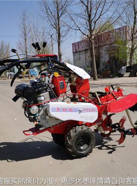 小型烤烟植沟培土机QXE开 汽油柴油田管理机种 园蔬菜种植开沟培