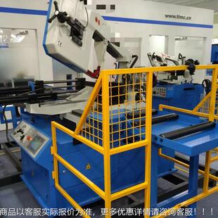 角度锯床欧款 460G6锯0G 卧式 出 液金压半自动属切割 金属带床S