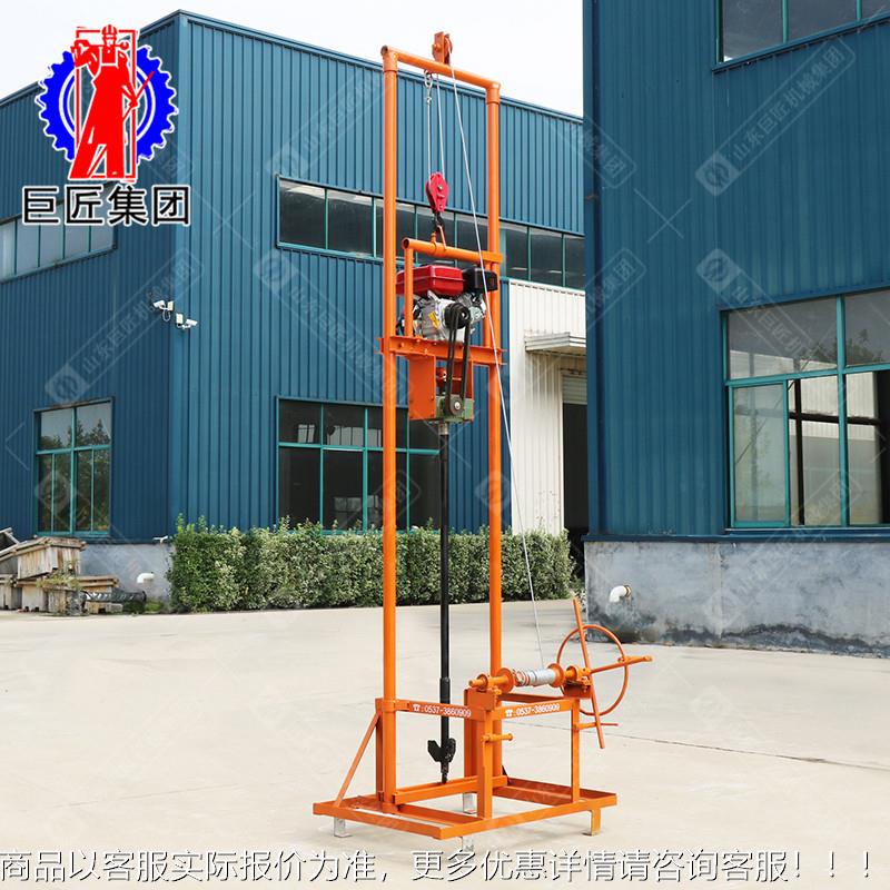 匠巨油SJQ声测汽管疏钻机通 小型农用水井钻机 龙门架式升降打井