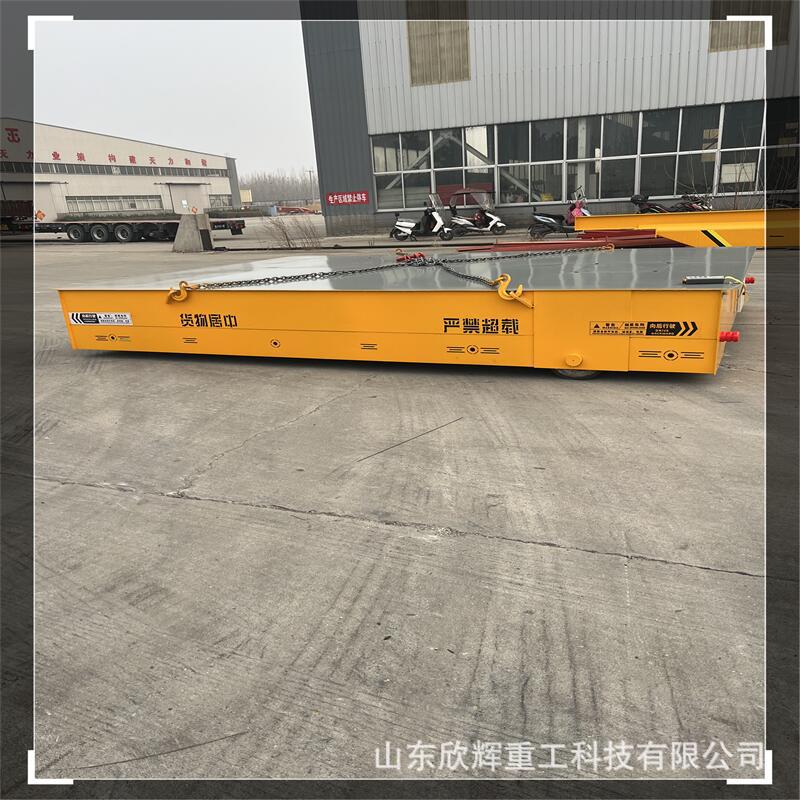 车间厂房搬运用蓄电池电动平车低压轨道搬运车货场电动无轨地平车