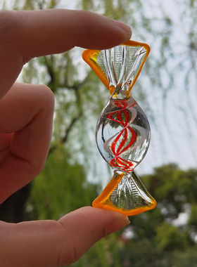 琉璃糖果纯手工玻璃工艺品装饰品摆件桌面摆件儿时童年回忆小礼物