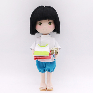 MEEMO米萌手工布艺DIY玩偶娃娃材料包套装成人刺绣自制礼物白龙