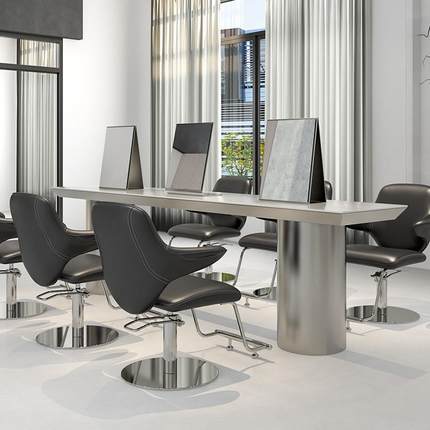 发廊专用烫染镜台美容镜子理髲店剪发镜潮款VIP高档剪发美发镜台