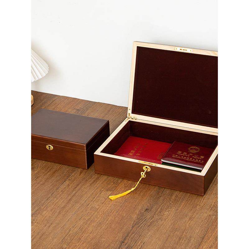 实木木箱收纳箱木小复古盒子大储物箱收纳盒箱子木质带锁木盒证件,收纳整理,桌面收纳盒,淘宝优惠券,粉丝福利购,淘宝优惠卷