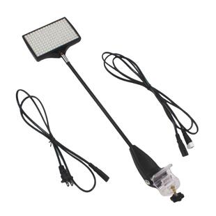 LED展览广告长臂射灯快幕秀拉网展架快接串连灯 展会标摊投射灯具