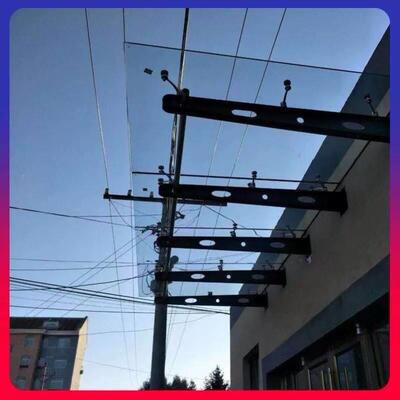 不锈钢雨棚结构雨棚碳钢牛腿支架满焊钢梁定制工字钢挑梁玻璃