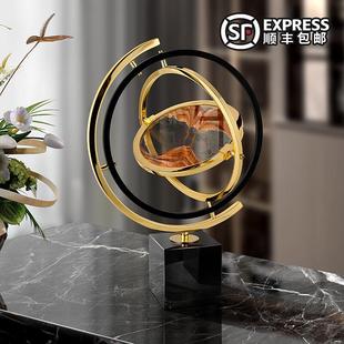 流沙画沙漏创意解压摆件轻奢现代高档公司开业乔迁送领导商务礼物