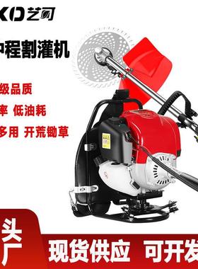 工厂直供四冲程背负式割草机多功能大功率除草机小型家用割灌机锄