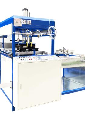 HX-600APS植绒片材/餐具/化妆品托盘PLC电脑控温成型机